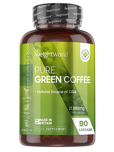 УЕЙТ УЪРЛД ЗЕЛЕНО КАФЕ капсули * 90