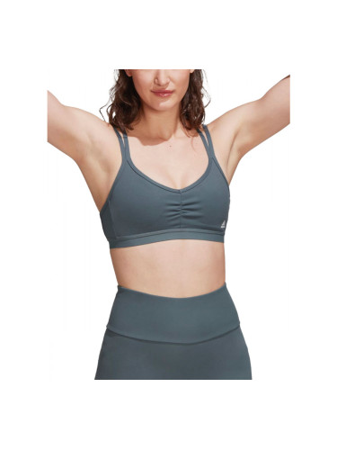 ADIDAS Yoga Essentials Light-Support Bra Grey