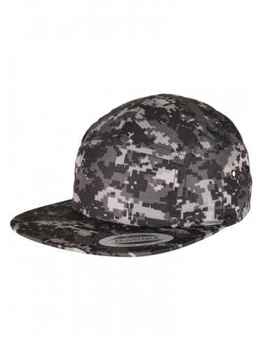 Шапка с козирка в черен камуфлаж Merchcode Multicam Jockey Cap 