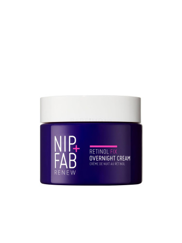 NIP+FAB Renew Retinol Fix Overnight Cream 3% Нощен крем за лице за жени 50 ml