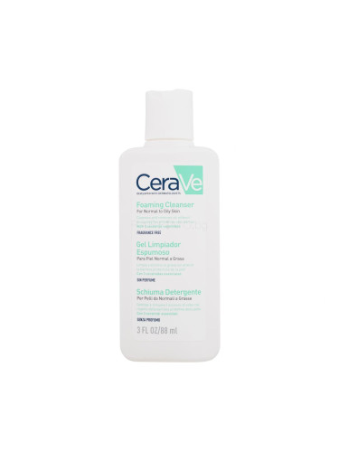 CeraVe Facial Cleansers Foaming Cleanser Почистващ гел за жени 88 ml