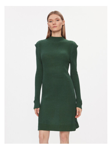 Brave Soul Плетена рокля LKD-274HARINGTOA Зелен Regular Fit
