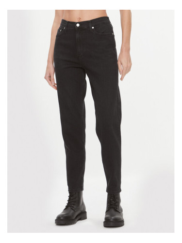 Calvin Klein Jeans Дънки J20J221659 Черен Mom Fit