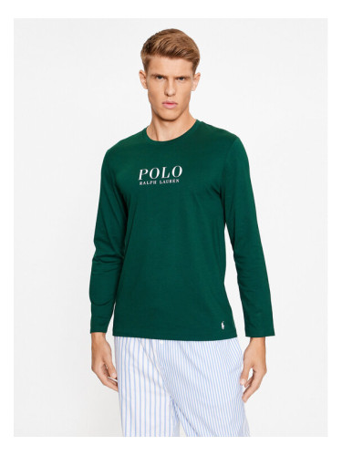 Polo Ralph Lauren Тениска на пижама 714899614007 Зелен Regular Fit