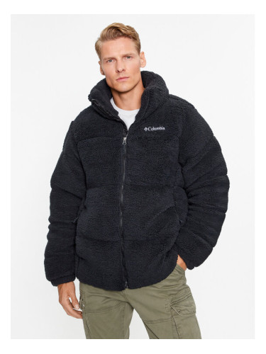 Columbia Пухено яке Puffect™ Sherpa Jacket Черен Regular Fit