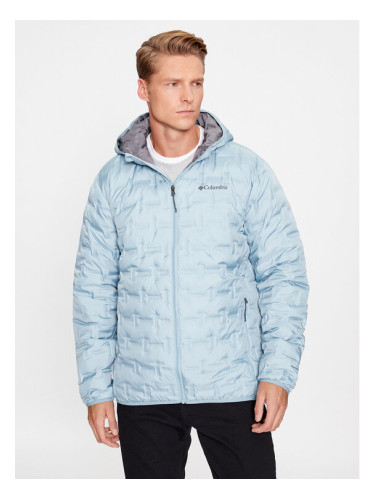 Columbia Пухено яке Delta Ridge™ 1875892 Светлосиньо Regular Fit