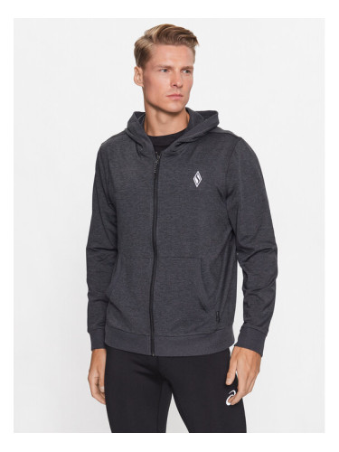 Skechers Преходно яке Knits Ultra Go Full Zip Hoodie JA26 Сив Regular Fit