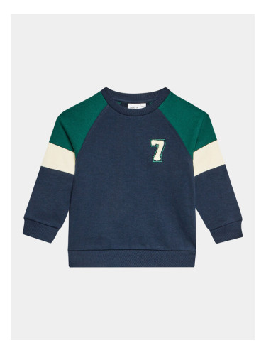 NAME IT Суитшърт 13220045 Тъмносин Regular Fit