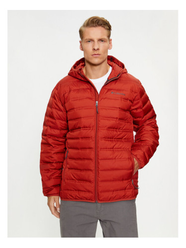 Columbia Пухено яке Lake 22™ Down Hooded Jacket Оранжев Regular Fit