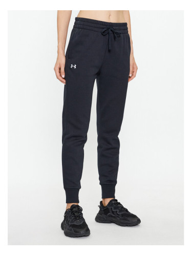 Under Armour Долнище анцуг Ua Rival Fleece Jogger 1379438 Черен Loose Fit