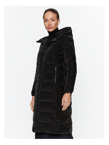 CMP Зимно палто 33K3726 Черен Regular Fit