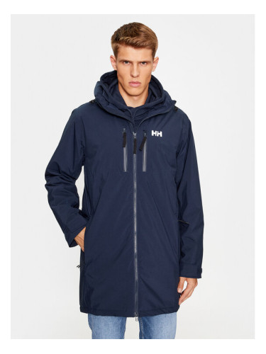 Helly Hansen Яке за дъжд Rain Parka 54002 Тъмносин Regular Fit