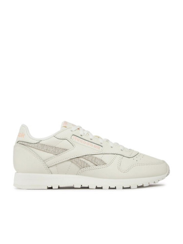 Reebok Сникърси Classic Leather IG9471 Екрю