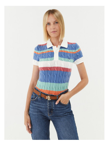 Polo Ralph Lauren Тениска с яка и копчета 211905926002 Цветен Regular Fit