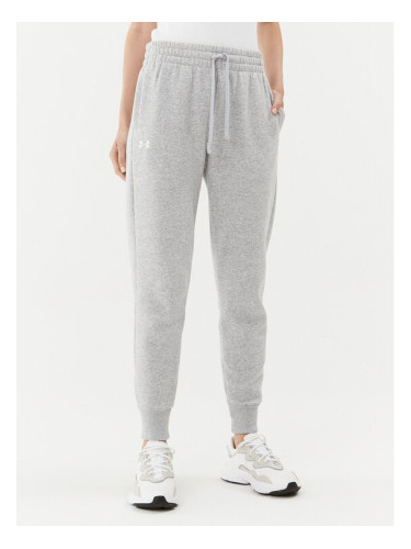 Under Armour Долнище анцуг Ua Rival Fleece Jogger 1379438 Сив Loose Fit