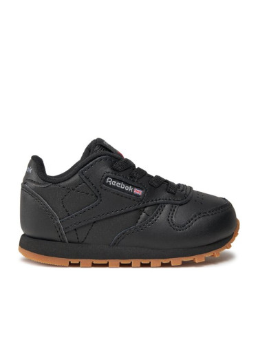 Reebok Сникърси Classic Leather Shoes GX9396 Черен