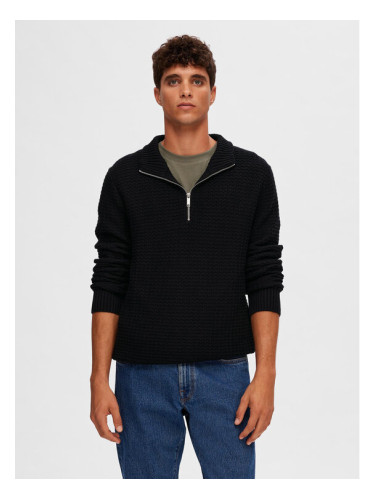 Selected Homme Пуловер 16091800 Черен Regular Fit