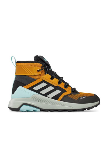 adidas Туристически Terrex Trail Maker Mid COLD.RDY Hiking Shoes IG7538 Жълт