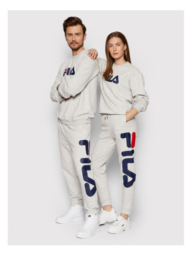 Fila Долнище анцуг Unisex Bronte AU0069 Сив Regular Fit