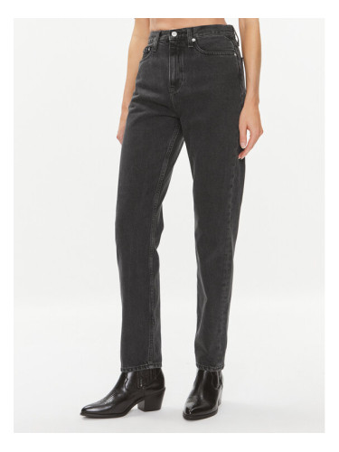 Calvin Klein Jeans Дънки Authentic J20J222442 Черен Slim Fit
