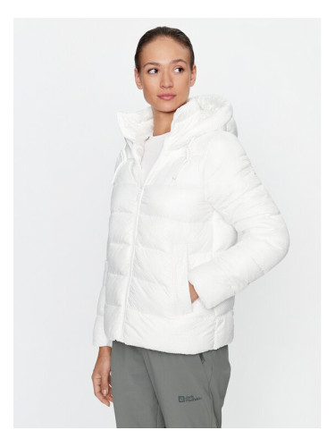 CMP Зимно палто 33K3566 Бял Regular Fit