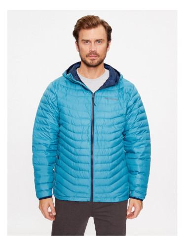 Columbia Пухено яке Westridge™ Down Hooded Jacket Син Regular Fit