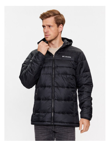 Columbia Пухено яке Buck Butte™ Insulated Hooded Jacket Черен Regular Fit