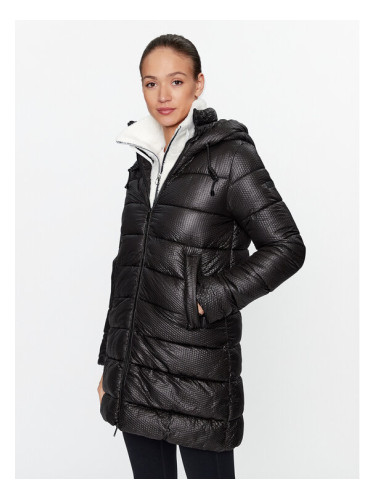 CMP Зимно палто 33K3576 Черен Regular Fit