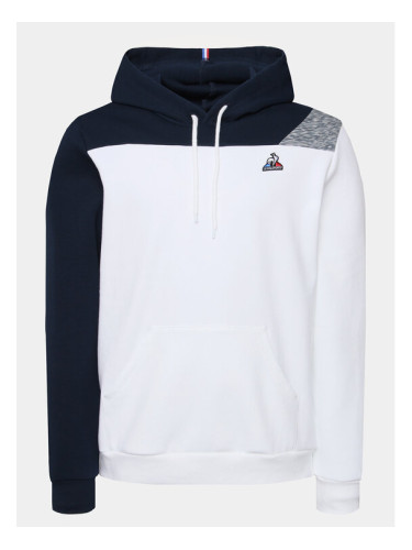 Le Coq Sportif Суитшърт Unisex 2320470 Бял Regular Fit