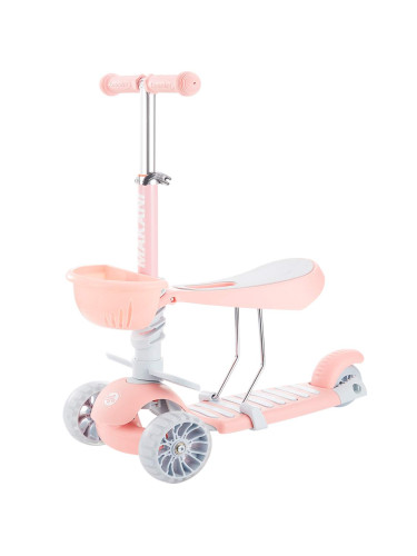 Kikkaboo Тротинетка BonBon 3в1 Candy Pink