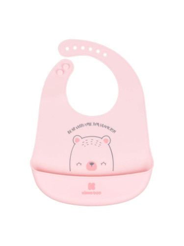 Kikkaboo Лигавник силиконов Bear with me Pink 31303030042