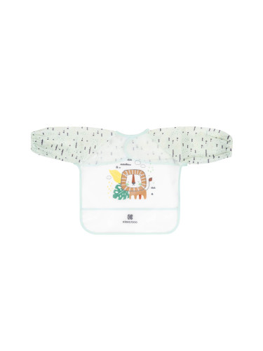 Kikkaboo Непромокаем лигавник с ръкави и джоб Savanna Mint 31303030033