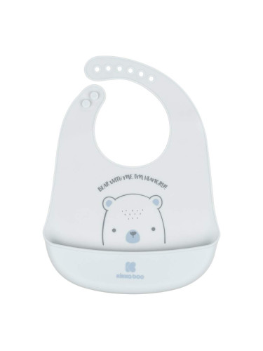 Kikkaboo Лигавник силиконов Bear with me Blue 31303030044