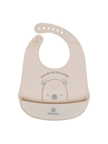 Kikkaboo Лигавник силиконов Bear with me Grey 31303030045