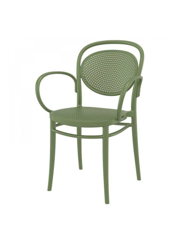 Стол Мarsel XL, маслено зелен