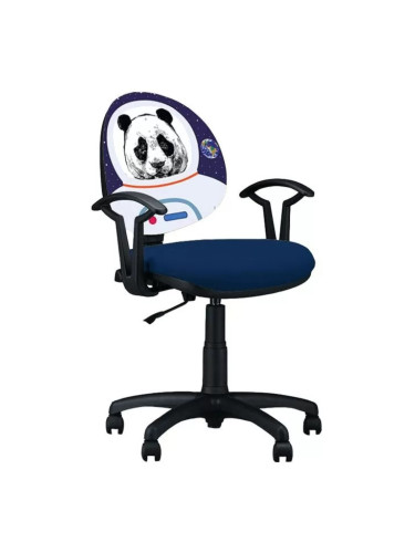 Детски стол Smart Black Astro Panda