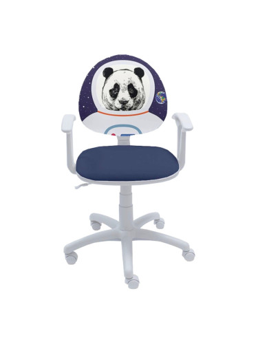 Детски стол Smart White Astro Panda