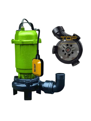 Дренажна помпа с мелница за мръсна вода PROCRAFT PN23, 750W, 1500 л/ч. 2"