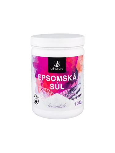 Allnature Epsom Salt Lavender Соли за вана 1000 g