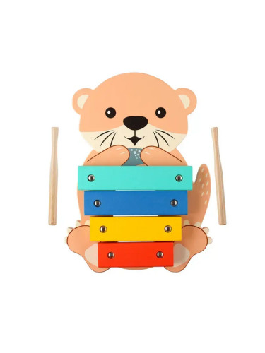 Ксилофон от серия "Woodland Animals" - Горска Видра, Orange Tree Toys