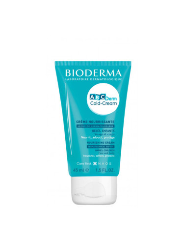 BIODERMA ABCDerm Cold-Cream Подхранващ крем лице/тяло 45 мл