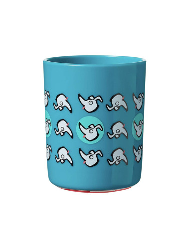 Супер чаша No-Knock не се преобръща лесно се вдига 190 мл Tommee Tippee тюркоаз