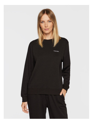 Calvin Klein Underwear Тениска на пижама 000QS6870E Черен Regular Fit