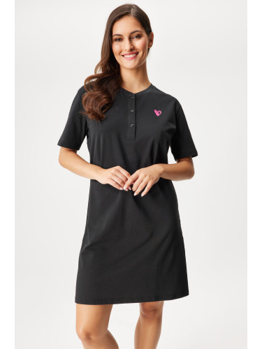 Памучна нощница Good night къса