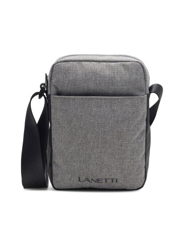 Мъжка чантичка Lanetti LAN-K-006-04R Сив