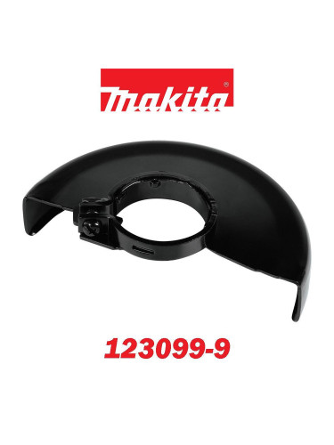 Предпазител за ъглошлайф 125 мм, Makita 123099-9, за модели 9555, 9558, 9565, GA5020, GA5030 и др.