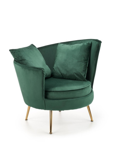 Кресло - тъмнозелен