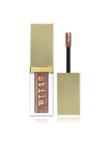 Stila Cosmetics Shimme & Glow Liquid Eye Shadow Oční stíny течни очни сенки с брокат цвят Smoldering Satin 4,5 мл.