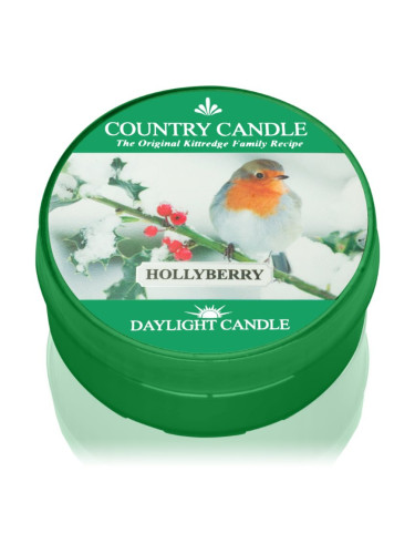 Country Candle Hollyberry чаена свещ 42 гр.