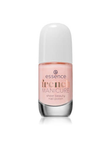 Essence French MANICURE лак за нокти цвят 01 - peach please! 8 мл.